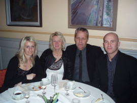 Catarina Hedlund, Ann-Marie Andersson, Ulf Andersson och Peter Green, Gina Tricot (Foto Torbjörn Edlund)