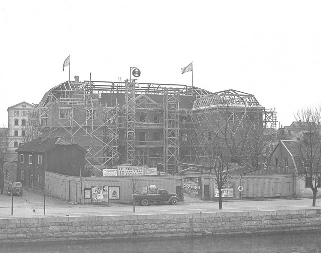 Museet bygger om – dock inte i den omfattning som bilden visar. Foto: Länsmuseet Gävleborgs samlingar.