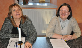 Carola Åsblom och Catharina Wallin