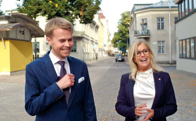 Gemensamma företagsbesök för ett förbättrat företagsklimat i Gävle kommun.