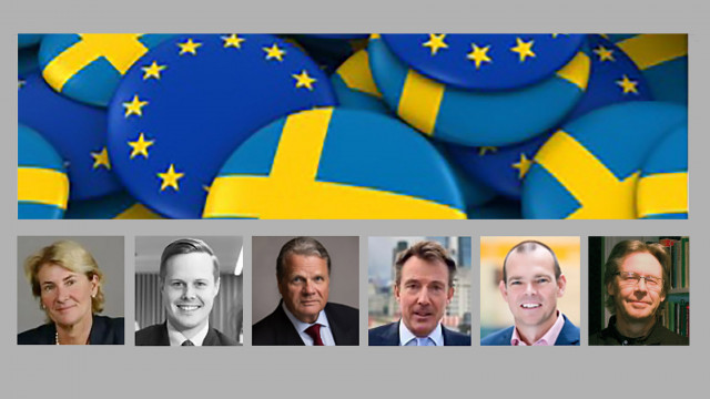 Årets första offentliga EU-debatt 23 januari. Inget riksdagsparti ifrågasätter idag Sveriges EU-medlemskap.